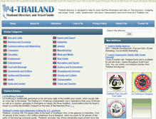 Tablet Screenshot of 4-thailand.com